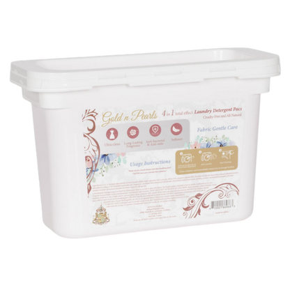 Gold n Pearls 4-in-1 Laundry Detergent Pods – Cherry Velvet (52 Pods)