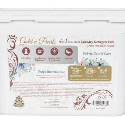 Gold n Pearls 4-in-1 Laundry Detergent Pods – Lavender Silk (52 Pods)