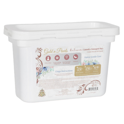 Gold n Pearls 4-in-1 Laundry Detergent Pods – Lavender Silk (52 Pods)