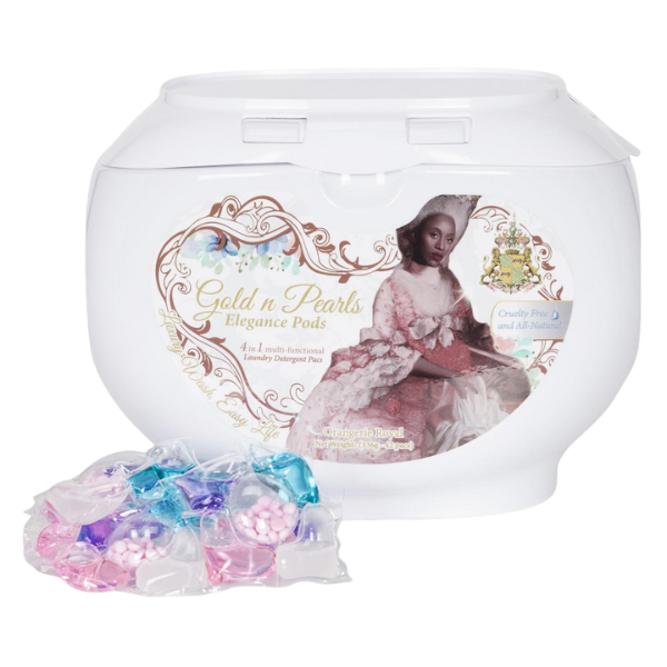 Gold n Pearls 5-in-1 Multifunctional Laundry Pods – Orangerie Royal (42 Pods)